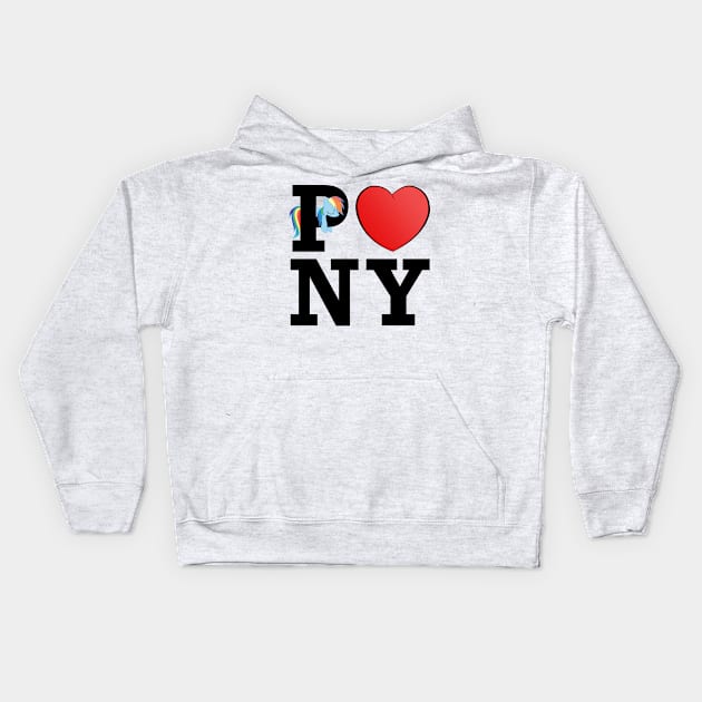 I <3 PONE! Kids Hoodie by LaskaNova